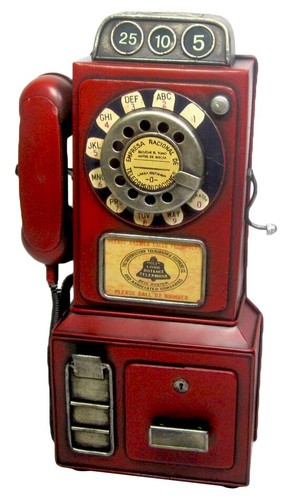 5cm retro telephone - retro,