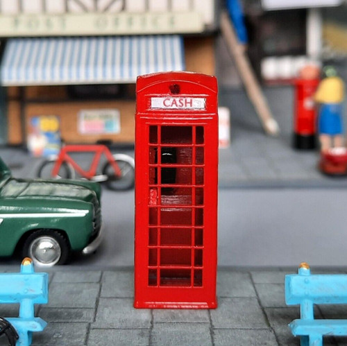 Gauge telephone box cash - telephone, "cash"