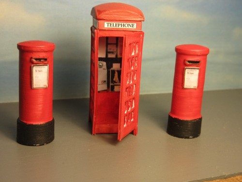 Gauge telephone box and - telephone,