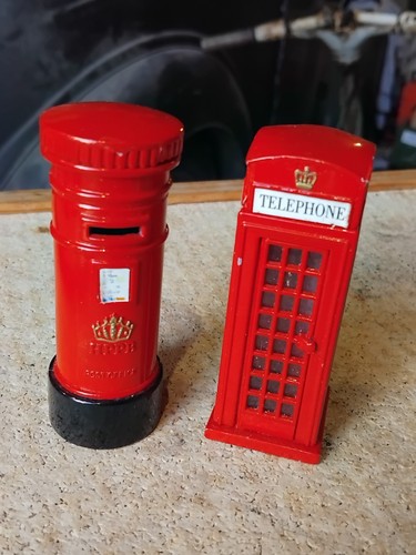 Model red mail box vintage - box,
