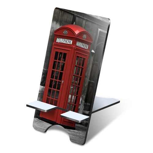 3mm mdf phone stand british - 1x,