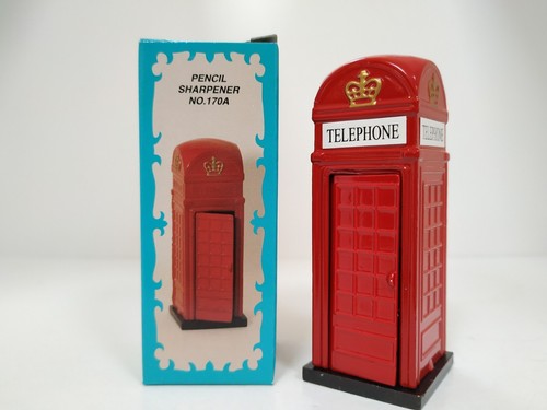 New red telephone box - new,