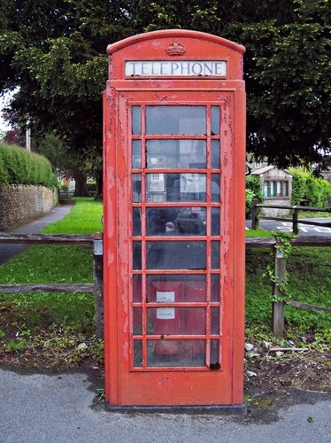 Photo red phone - a1, box